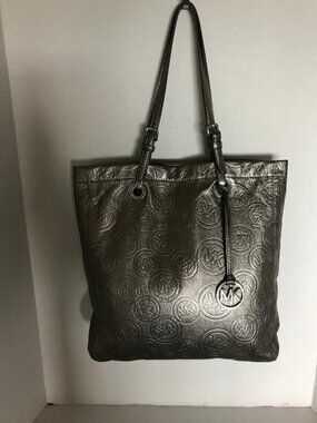 Michael Kors Silver Tote Bag